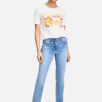 Basic Shirt mit Placement – Bild 2