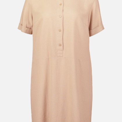 Leinenkleid mit Knopfleiste – Bild 3