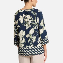 Schlupfbluse mit Rundhalsausschnitt Schlupfbluse mit Rundhalsausschnitt