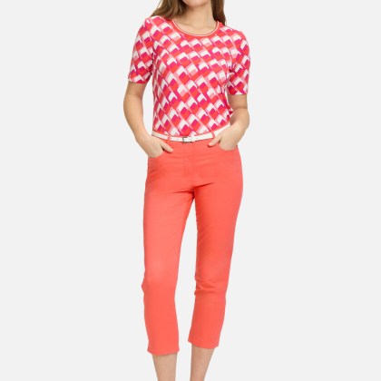 Sommerhose mit Gürtel – Bild 2