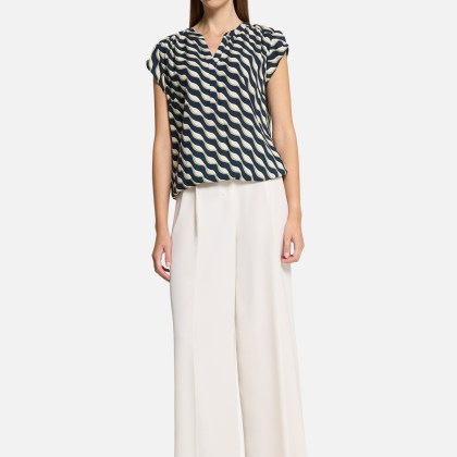 Schlupfbluse kurzarm – Bild 2