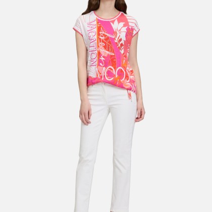 Printshirt mit Tunnelzug – Bild 2