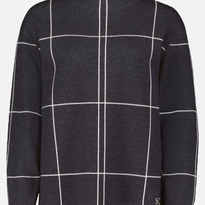 Strickpullover kariert – Bild 3