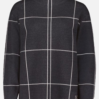 Strickpullover kariert – Bild 3