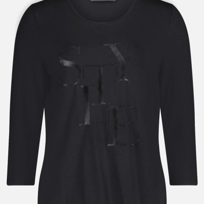 Basic Shirt mit Placement – Bild 3