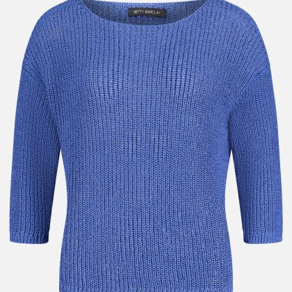 Basic-Strickpullover mit Rippenstruktur Basic-Strickpullover mit Rippenstruktur