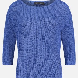 Basic-Strickpullover mit Rippenstruktur Basic-Strickpullover mit Rippenstruktur