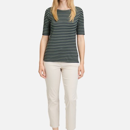 Ringelshirt mit U-Boot-Ausschnitt – Bild 2