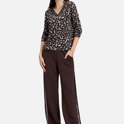 Blusenshirt mit Gummizug – Bild 2