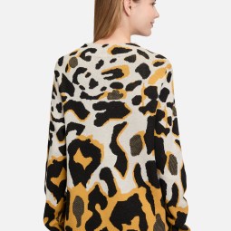 Strickpullover mit Jacquard Strickpullover mit Jacquard