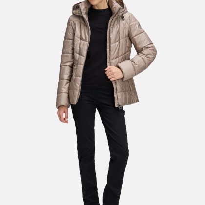 Outdoorjacke mit abnehmbarer Kapuze – Bild 2