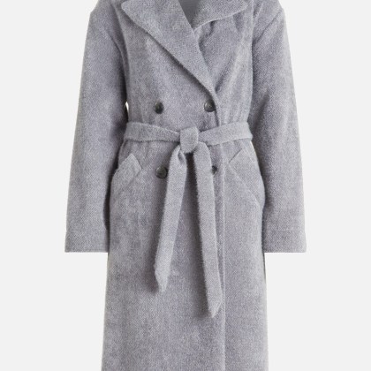 Blazermantel mit Gürtel – Bild 3