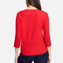 Strukturshirt mit Rundhalsausschnitt Strukturshirt mit Rundhalsausschnitt