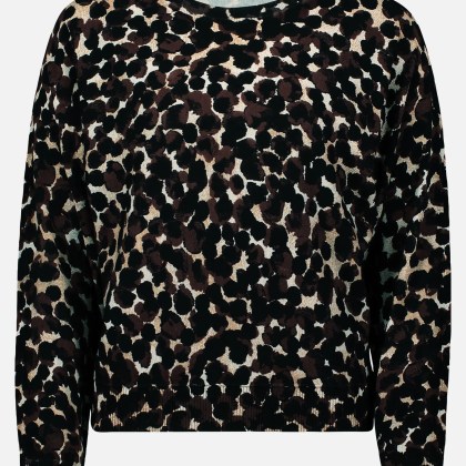 Feinstrickpullover mit Fledermausärmeln – Bild 3