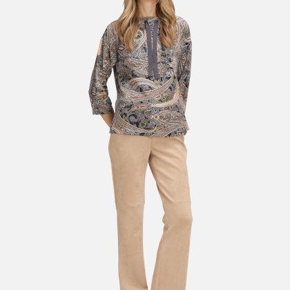 Sweatshirt mit hohem Kragen – Bild 2