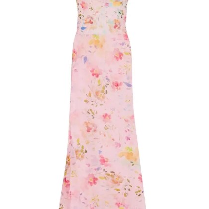 Mar De Margaritas - Delicate Floral Maxi Dress - Größe M - pink Mar De Margaritas - Delicate Floral Maxi Dress - Größe M - pink