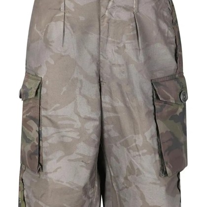 PROTOtypes - Camouflage Cargo Shorts With Utility Pockets - Größe S - grün PROTOtypes - Camouflage Cargo Shorts With Utility Pockets - Größe S - grün