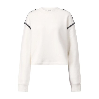 Rag & Bone - Oversized Sweatshirt - Größe M - weiß Rag & Bone - Oversized Sweatshirt - Größe M - weiß
