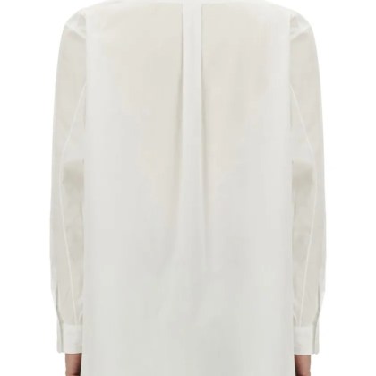 Comme des Garcons - White Poplin Shirt - Größe L - weiß – Bild 3