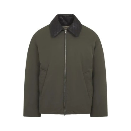Bottega Veneta - Lightweight Green Padded Jacket With Textured Coll - Größe 50 - grün Bottega Veneta - Lightweight Green Padded Jacket With Textured Coll - Größe 50 - grün