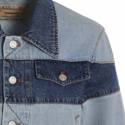 Andersson Bell - 'Mahina' Denim Jacket - Größe S - blau – Bild 3