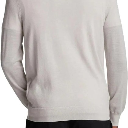 LYLE & SCOTT - Lyle&scott Tonal Eagle Merino Quarter Zip Jumper T - Größe XL - beige LYLE & SCOTT - Lyle&scott Tonal Eagle Merino Quarter Zip Jumper T - Größe XL - beige