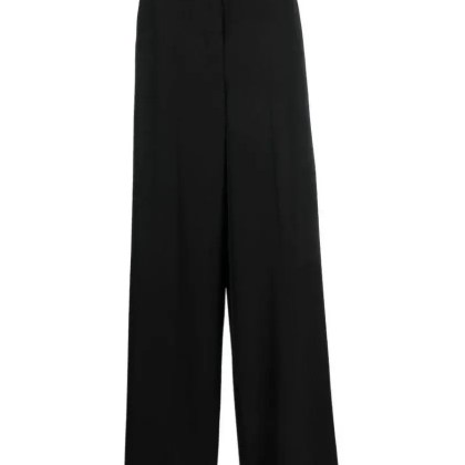 Maria Vittoria Paolillo - Black Cotton Trousers - Größe 38 - schwarz Maria Vittoria Paolillo - Black Cotton Trousers - Größe 38 - schwarz