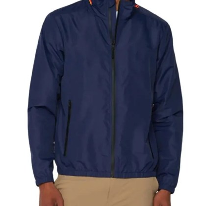SUNDEK - Lightweight Travel Jacket With Removable Hood - Größe XL - blau SUNDEK - Lightweight Travel Jacket With Removable Hood - Größe XL - blau