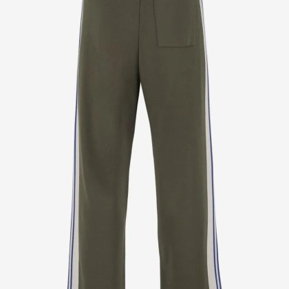 Autry - Viscose Blend Logo Pants - Größe M - grün – Bild 3