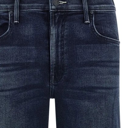 Mother - 'The Mid Rise Maven Sneak' Jeans - Größe 24 - schwarz – Bild 3