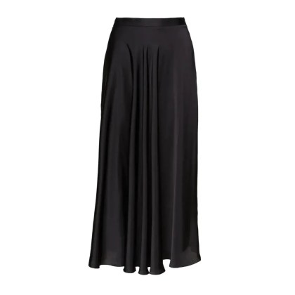 Balenciaga - Asymmetric Black Skirt With Flowing Silhouette - Größe 36 - schwarz Balenciaga - Asymmetric Black Skirt With Flowing Silhouette - Größe 36 - schwarz