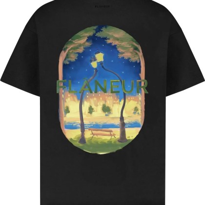 Flâneur - Lanterns of Love T-Shirt Black - Größe XL - black Flâneur - Lanterns of Love T-Shirt Black - Größe XL - black