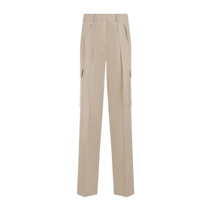 Sportmax - Jacopo Cargo Beige Viscose Pants - Größe 38 - beige Sportmax - Jacopo Cargo Beige Viscose Pants - Größe 38 - beige