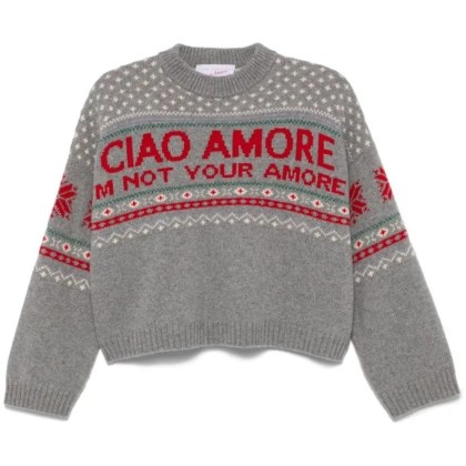 GIADA BENINCASA - Crewneck I%27m Not Your Amore - Größe M - grau GIADA BENINCASA - Crewneck I%27m Not Your Amore - Größe M - grau