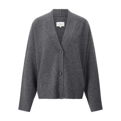LouLou - Strickjacke Kaia aus Kaschmir - Größe M - dunkelgrau LouLou - Strickjacke Kaia aus Kaschmir - Größe M - dunkelgrau