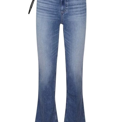 Paige - Flared Blue Jeans With High Waist - Größe 30 - blau Paige - Flared Blue Jeans With High Waist - Größe 30 - blau