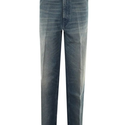 RANDOM IDENTITIES - Distressed Straight-Leg Jeans - Größe 28 - blau RANDOM IDENTITIES - Distressed Straight-Leg Jeans - Größe 28 - blau