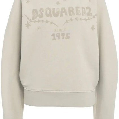 Dsquared2 - Sweatshirt with logo - Größe S - beige Dsquared2 - Sweatshirt with logo - Größe S - beige