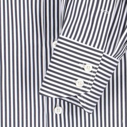Tom Ford - Slim Striped Shirt – White - Größe 39 - weiß – Bild 3