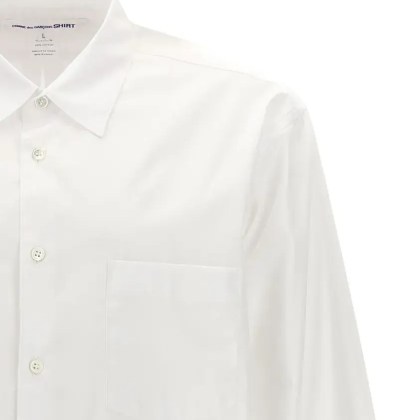 Comme des Garcons - 'Forever' Shirt - Größe XL - weiß – Bild 3