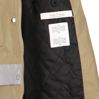 Rokh - Logo Hooded Parka - Größe 36 - braun – Bild 3