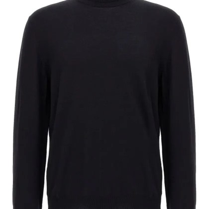 Zanone - Wool Turtleneck Sweater - Größe 50 - blau Zanone - Wool Turtleneck Sweater - Größe 50 - blau