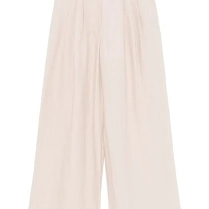 Giorgio Armani - Relaxed Wide-Leg Trousers With Pleat Detailing - Größe 42 - beige Giorgio Armani - Relaxed Wide-Leg Trousers With Pleat Detailing - Größe 42 - beige
