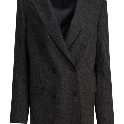 Tagliatore - Double-Breasted Jacket With Structured Silhouette - Größe 42 - schwarz Tagliatore - Double-Breasted Jacket With Structured Silhouette - Größe 42 - schwarz