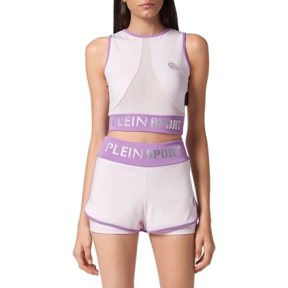 Plein Sport - Sport Top - Größe XL - violett – Bild 4