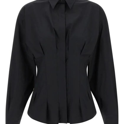 Moschino - Printed Shirt - Größe 44 - schwarz Moschino - Printed Shirt - Größe 44 - schwarz