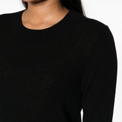 Malo - Crew Neck Knitwear With Elegant Fit And Soft Textu - Größe 40 - schwarz – Bild 2
