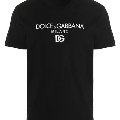 Dolce&Gabbana - Dg Essential’ T-Shirt - Größe 54 - schwarz Dolce&Gabbana - Dg Essential’ T-Shirt - Größe 54 - schwarz