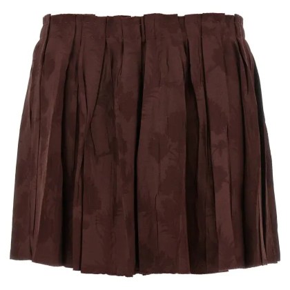 Etro - Jacquard Floral Patterned Skirt - Größe 40 - rot Etro - Jacquard Floral Patterned Skirt - Größe 40 - rot