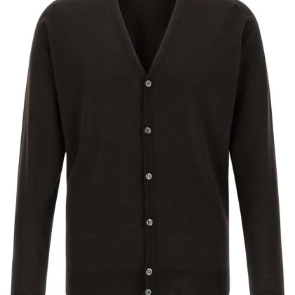 John Smedley - %27Petworth%27 Cardigan - Größe XL - braun John Smedley - %27Petworth%27 Cardigan - Größe XL - braun